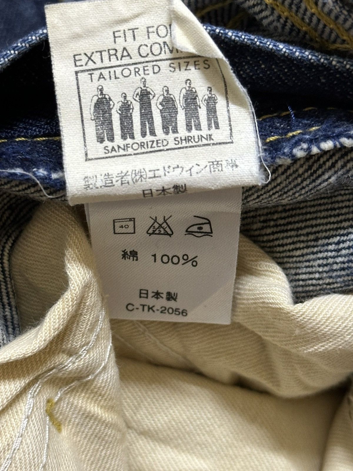 Lee Vintage Lee Riders Blue Faded Wash Style Wide Leg Jeans Size US 28 / EU 44 - 10 Thumbnail