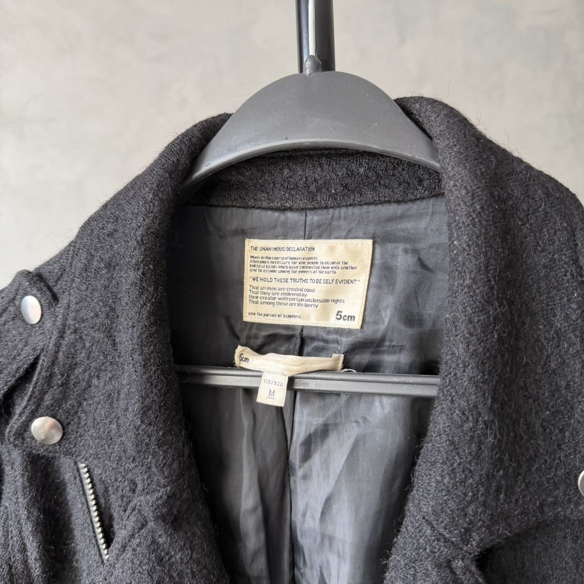 5cm 5cm Five cm Wool Biker Avantgarde Jacket Size US M / EU 48-50 / 2 - 7 Thumbnail