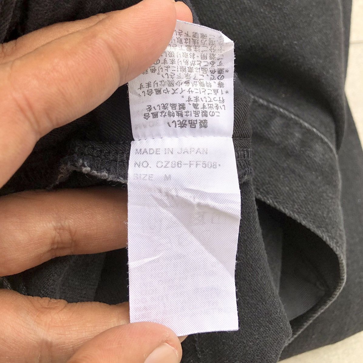 CABANE de ZUCCa Cabane de Zucca Issey Miyake Stretchable Slim Jeans Size US 30 / EU 46 - 12 Thumbnail