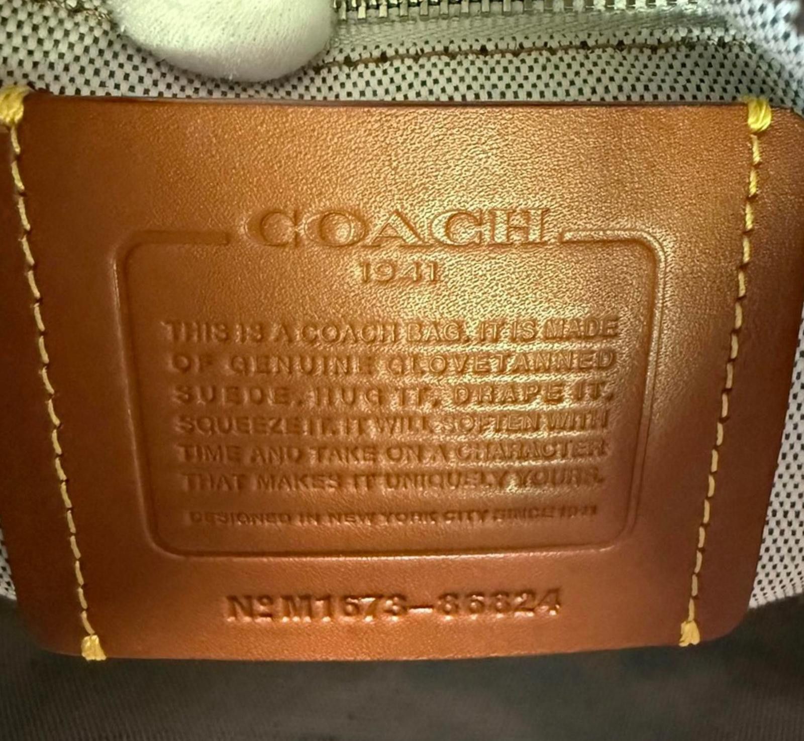 Coach NWT Coach 1941 Suede Fringe Rogue 31 Bag - Fern Size ONE SIZE - 8 Thumbnail