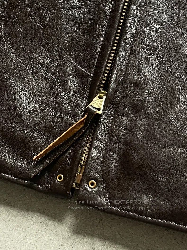The Real McCoy's The Real McCoys Nissan horseskin leather jacket Size US XL / EU 56 / 4 - 4 Thumbnail