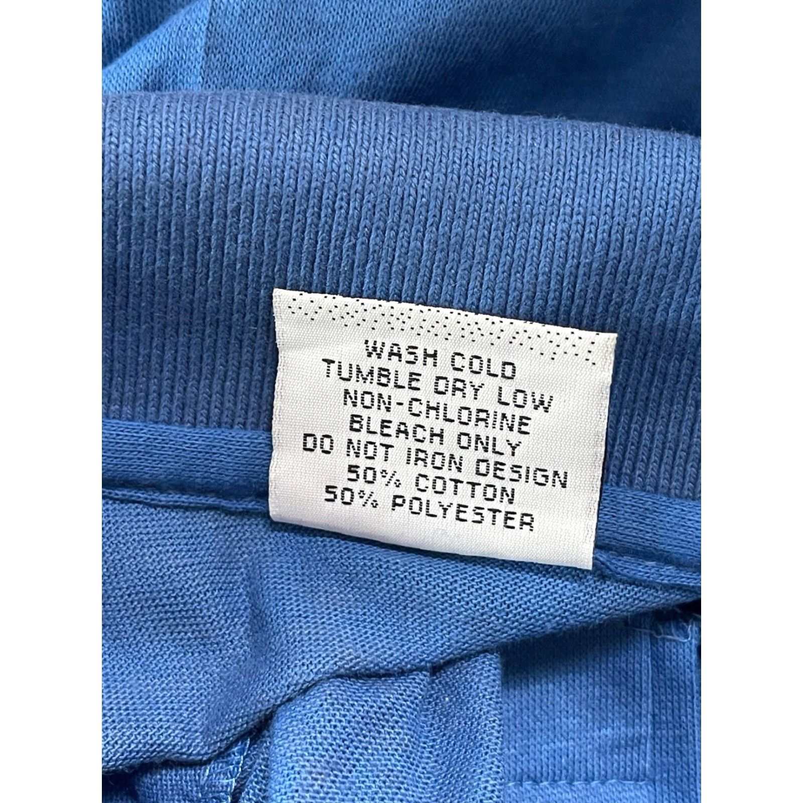 Vintage VINTAGE Screenmates Polo Shirt Mens M Blue 90s Deadstock NWOT Made in USA Size US M / EU 48-50 / 2 - 4 Thumbnail