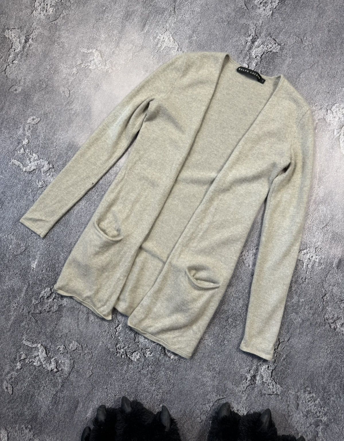 Polo Ralph Lauren Ralph Lauren 100% Cashmere Cardigan Black Label Size S / US 4 / IT 40 - 1 Thumbnail