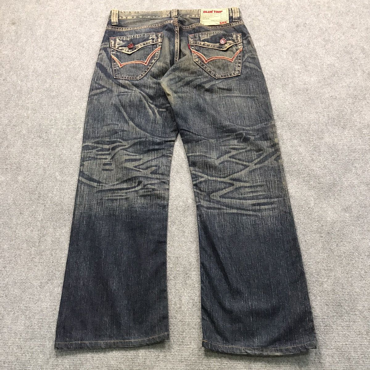 Edwin BAYYG💀JEANS EDWIN 503 DENIM RUSTY PANTS Size US 32 / EU 48 - 7 Thumbnail