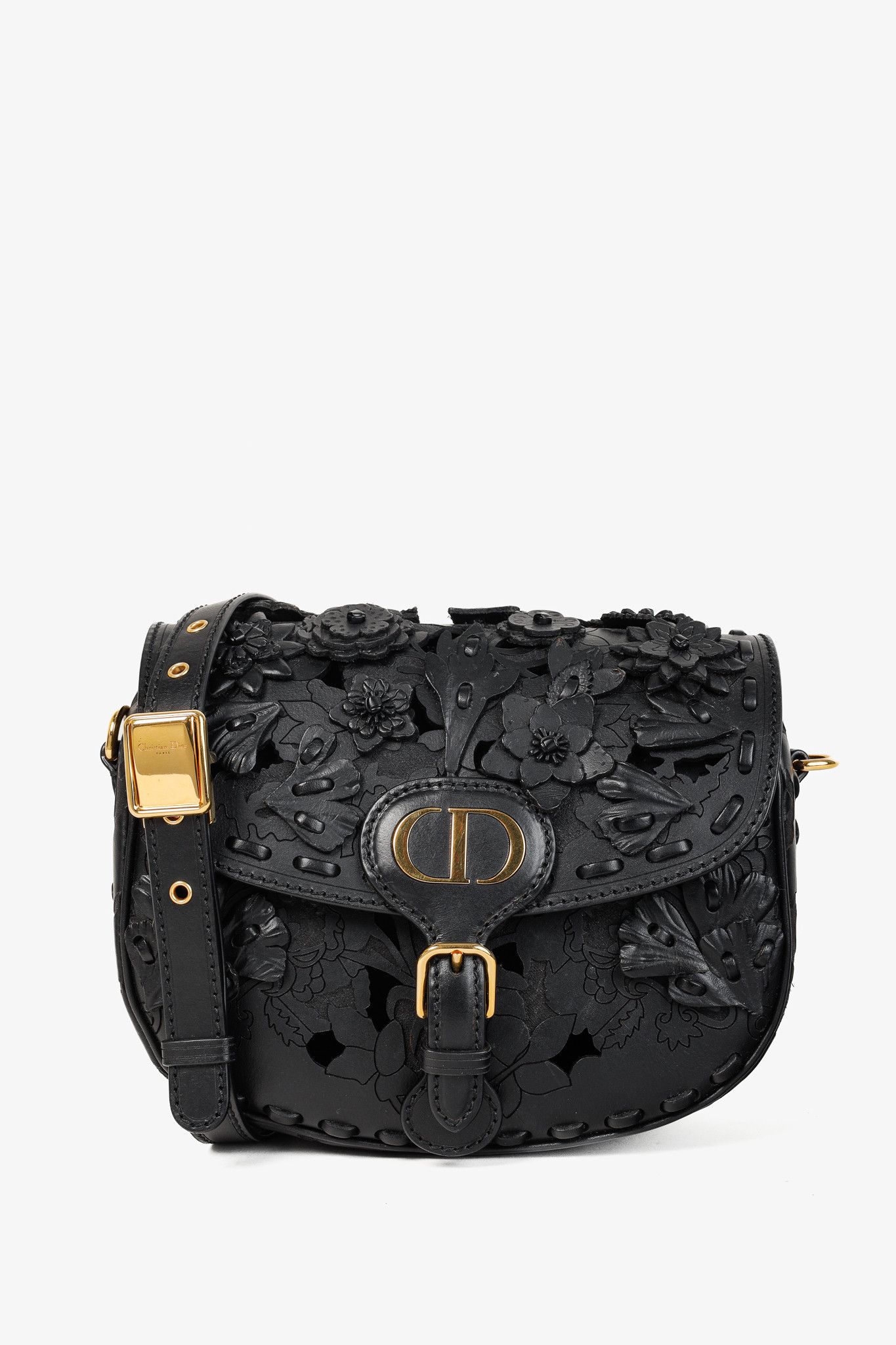 Dior Christian Dior Bobby Medium Floral Applique Shoulder Bag Size ONE SIZE - 5 Thumbnail