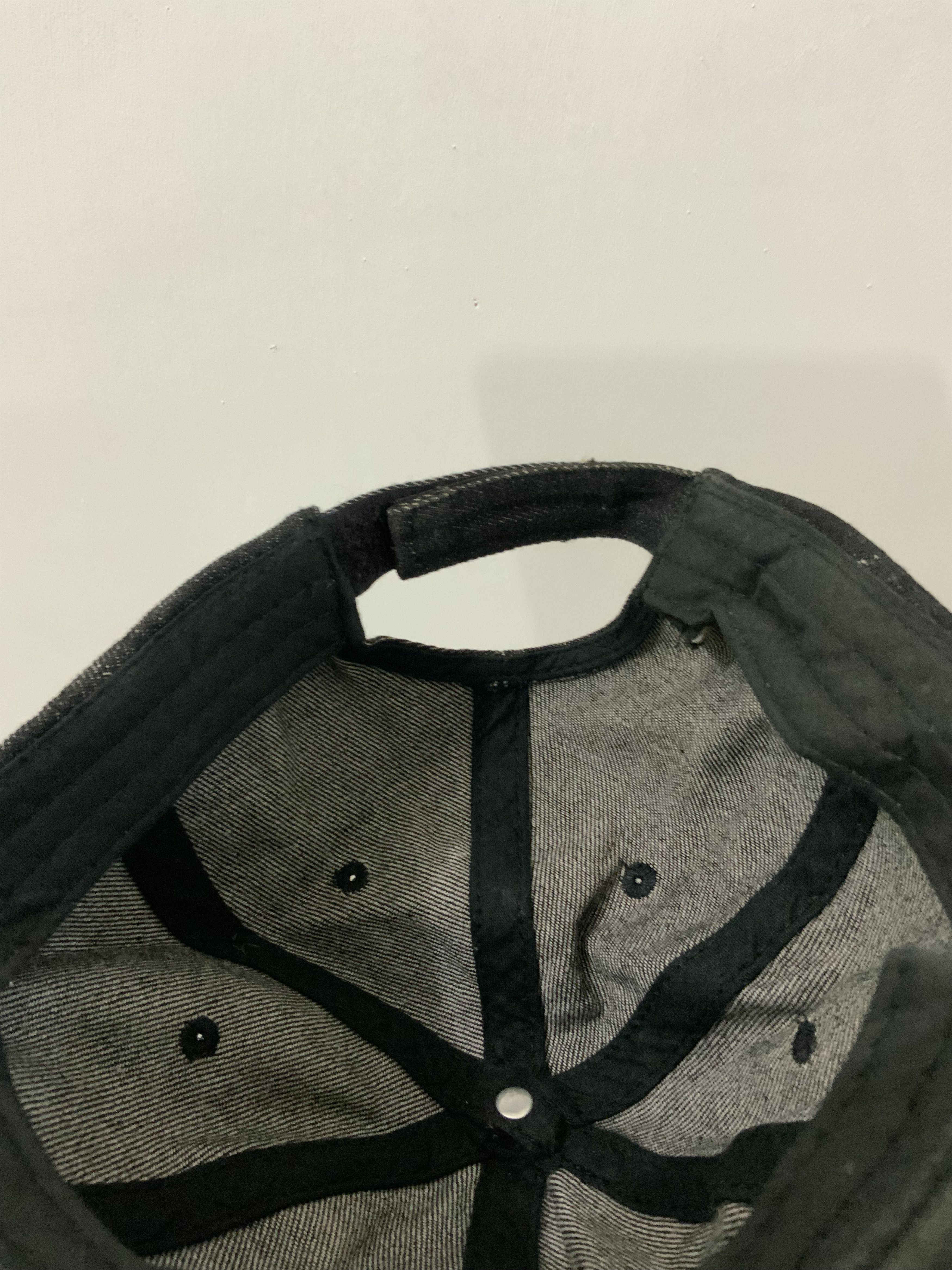 Japanese Brand Black Denime Fade Hat Size ONE SIZE - 9 Thumbnail