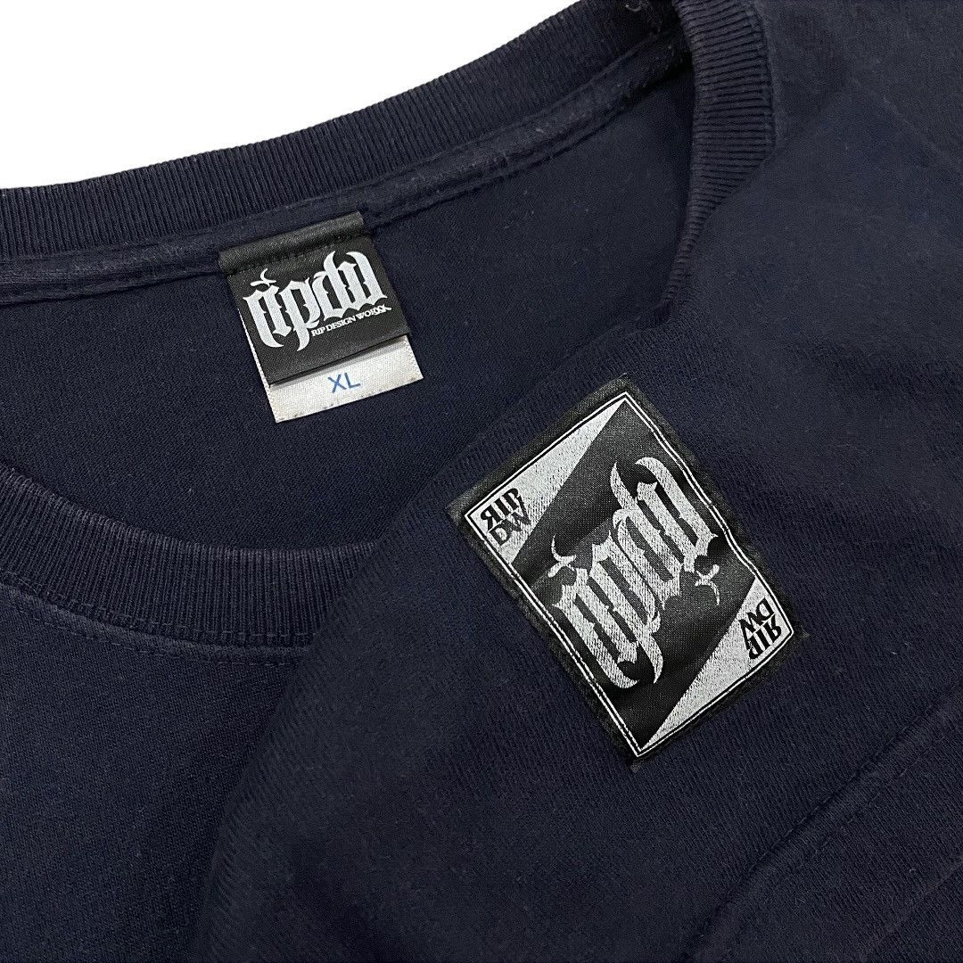 Japanese Brand RIPDW Design Work Logo Wording Longsleeves Tshirt Size US XL / EU 56 / 4 - 3 Thumbnail
