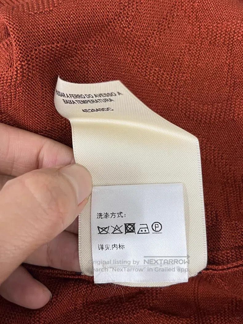 Hermes Hermes Brick Red Pig Nose Printed Short Sleeve Crew Neck T Size XXS / US 00 / IT 34 - 7 Thumbnail