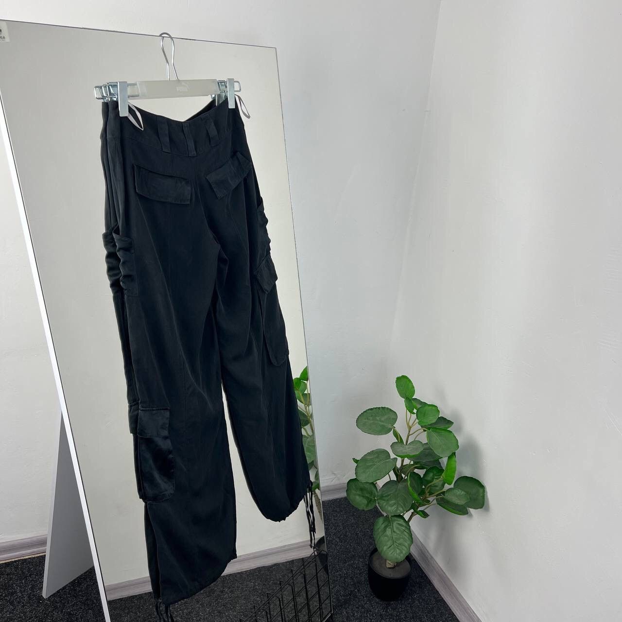 Hysteric Glamour Japanese Flare Baggy Cargo Parachute Y2k Style Size 30" / US 8 / IT 44 - 2 Thumbnail
