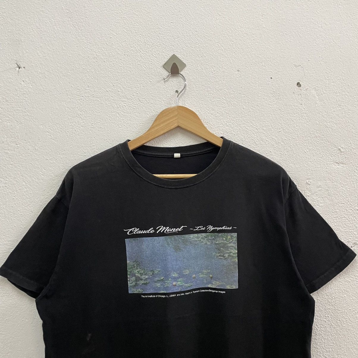 Vintage 🔥Vintage Claude Monet Pop Art Fotofolio Graphic Tee Size US L / EU 52-54 / 3 - 3 Thumbnail