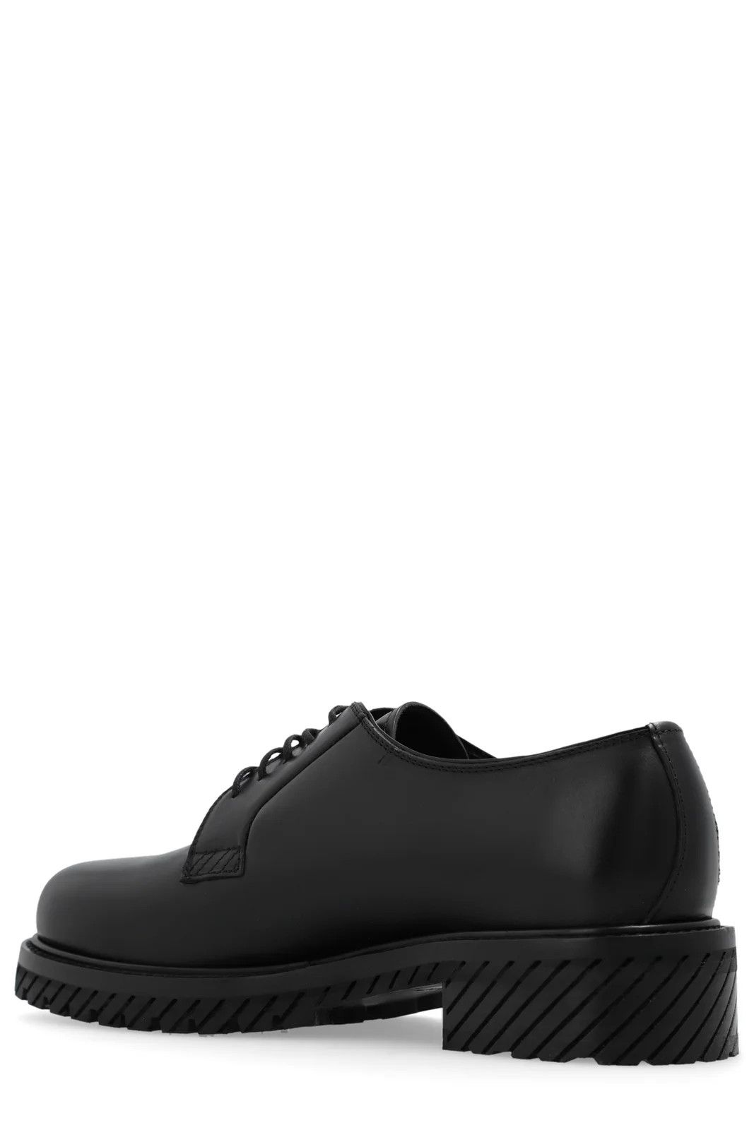 Off-White o1y0225 Logo Laced Shoes in Black Size US 8 / EU 41 - 3 Thumbnail