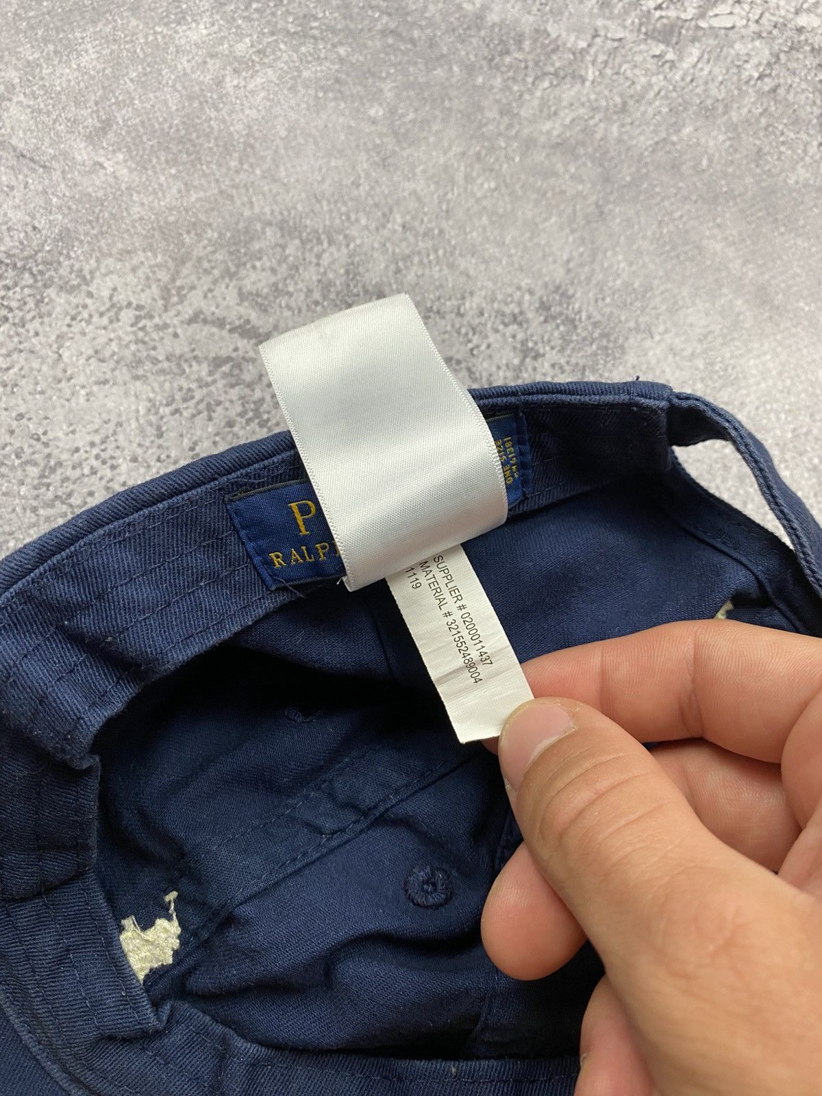 Polo Ralph Lauren Vintage Polo Ralph Lauren Cap Y2K Centre Logo Pony Blue Hat Size ONE SIZE - 13 Thumbnail