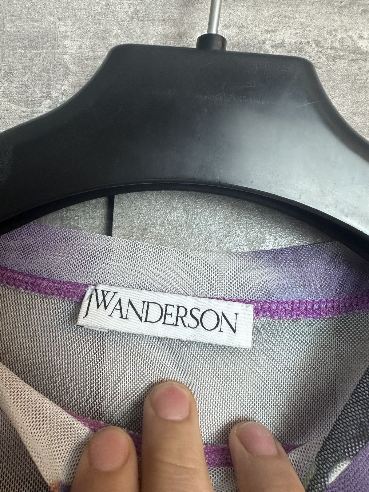 JW Anderson JW Anderson Printed long sleeved mesh top Size S / US 4 / IT 40 - 4 Thumbnail