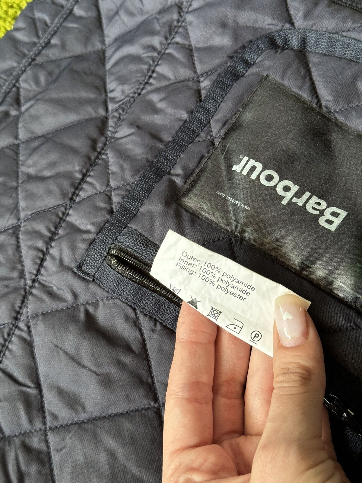 Barbour × Designer Barbour navy quilted jacket Size US M / EU 48-50 / 2 - 8 Thumbnail