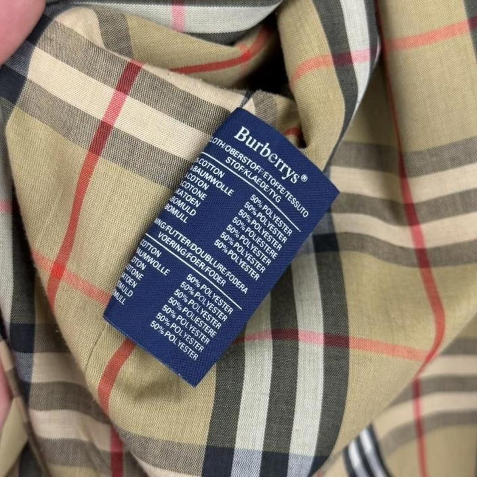 Burberry 90s Burberrys Sport Bomber Jacket Size US L / EU 52-54 / 3 - 5 Thumbnail