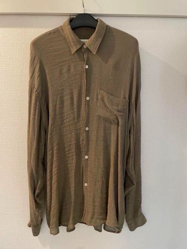 Our Legacy our legacyINITIAL SHIRT Muck Ruffle 2503-Nextarrow Size US M / EU 48-50 / 2 - 3 Thumbnail