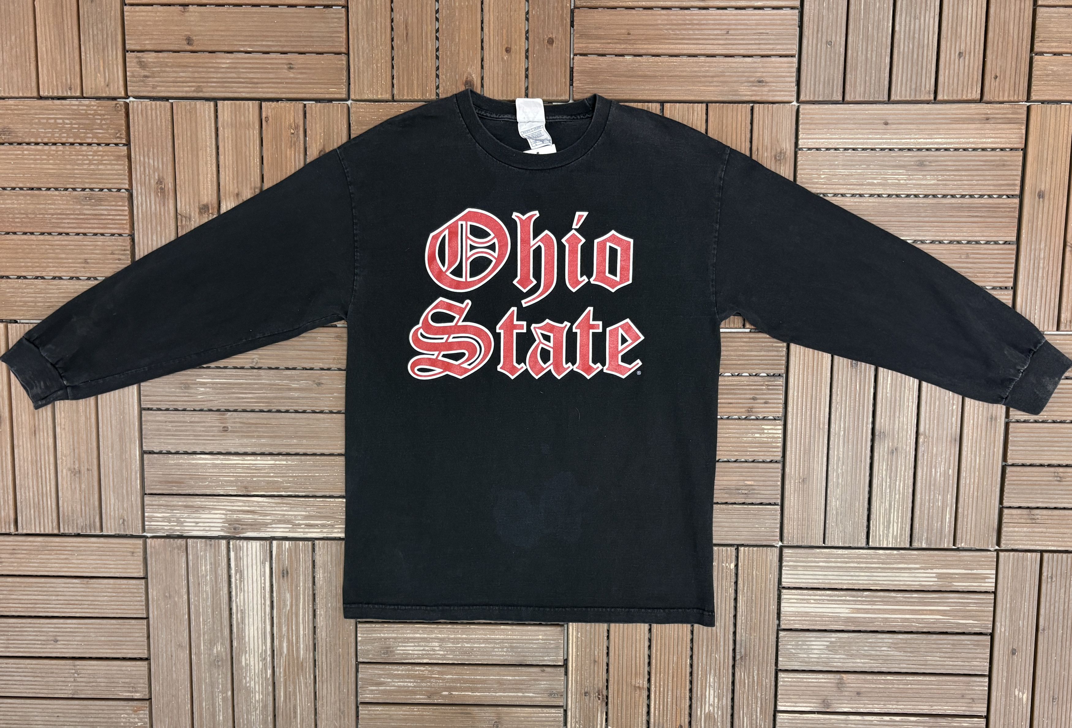 Vintage Ohio State Buckeyes Vintage Long Sleeve Shirt Size US L / EU 52-54 / 3 - 5 Thumbnail