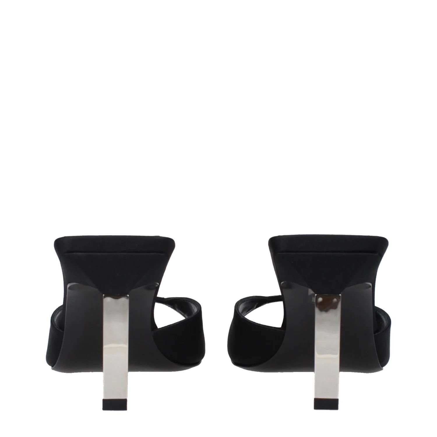 The Attico ob1o1e1224 Satin Sandals in Black Size US 7.5 / IT 37.5 - 5 Thumbnail
