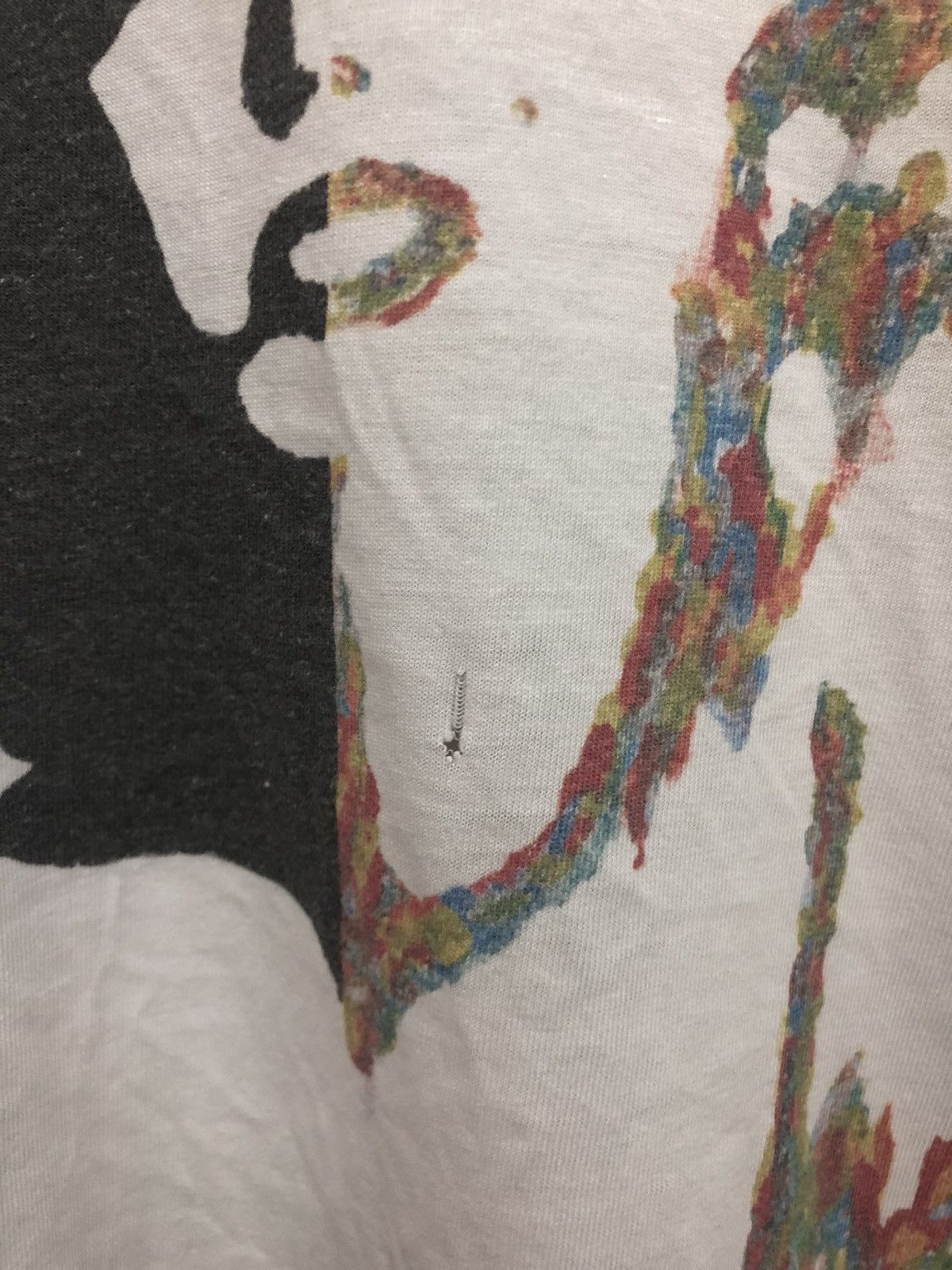 Vintage MON RYTHME MARILYN MONROE GRAPHIC ART BEAUTY DISTRESSED TEE Size US XXL / EU 58 / 5 - 10 Thumbnail