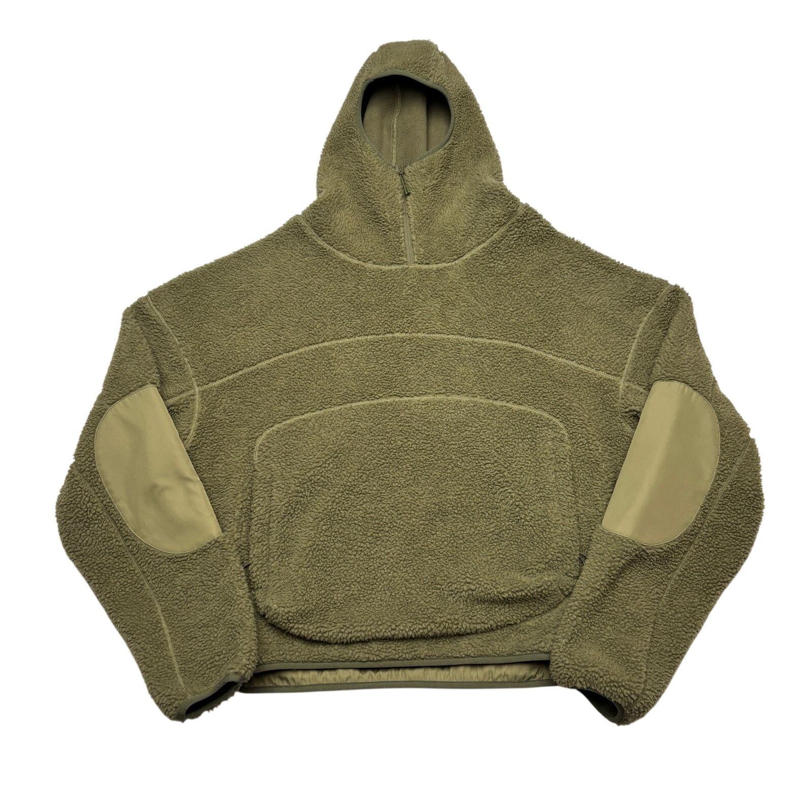 Entire Studios Fluffy Fleece Pullover Hooded Jacket Men's M