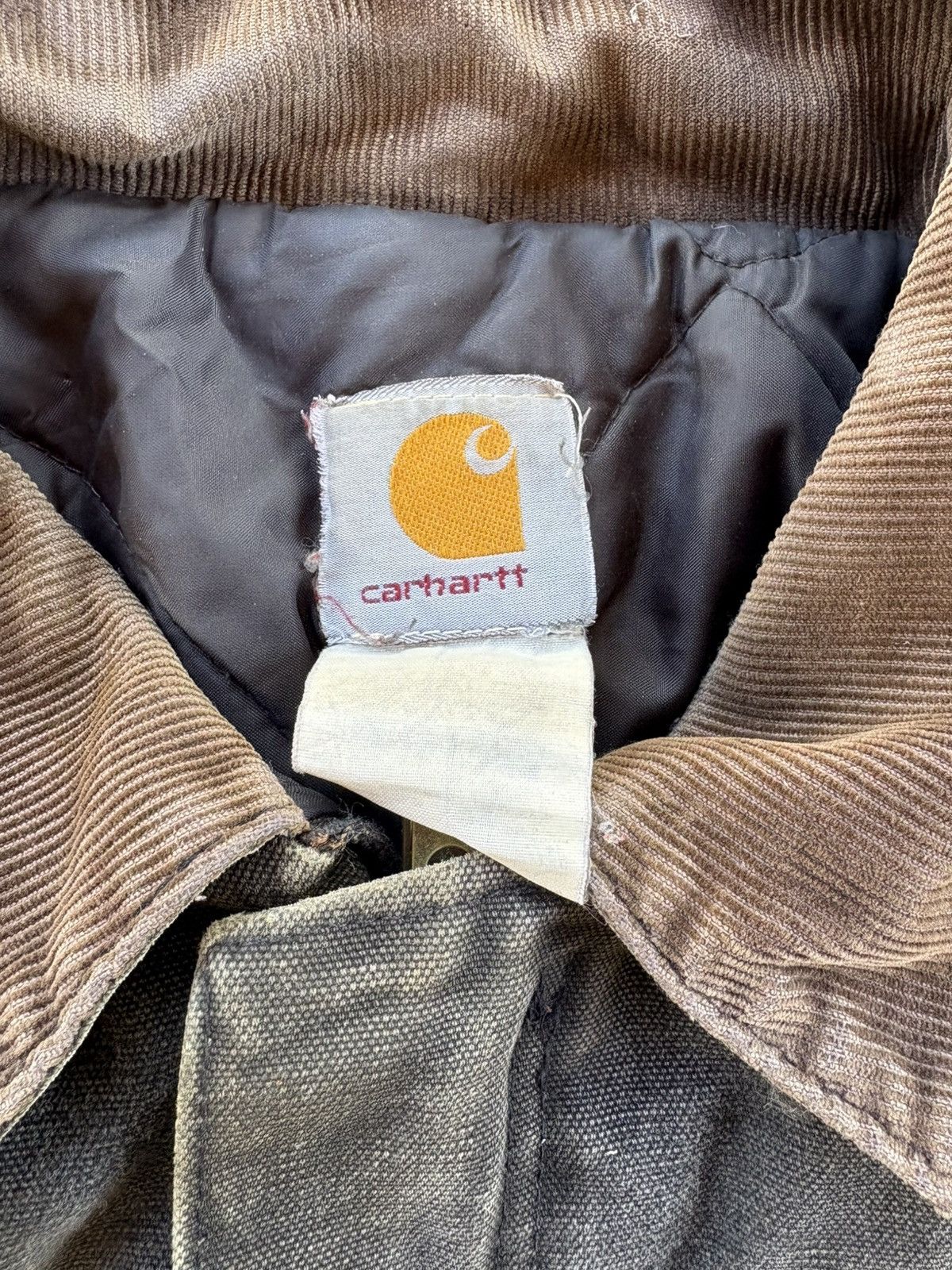 Carhartt Vintage grey thrashed Carhartt Detroit Style Jacket Size US XL / EU 56 / 4 - 3 Thumbnail