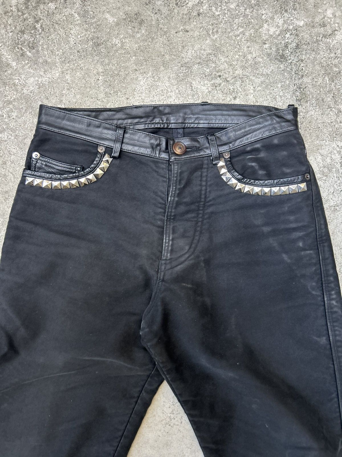 Other LOWRIDER Black Wide Denim Pants Size US 30 / EU 46 - 2 Thumbnail