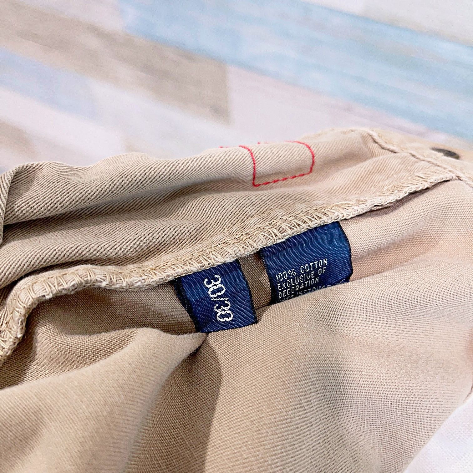Polo Ralph Lauren POLO Ralph Lauren 650 Straight Leg Jean Tan Flat Twill 30x28 Size US 30 / EU 46 - 7 Thumbnail