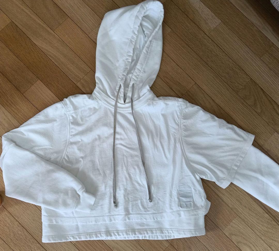 Rick Owens Drkshdw 20SS graphic layered hoodie pullover Size US S / EU 44-46 / 1 - 1 Thumbnail