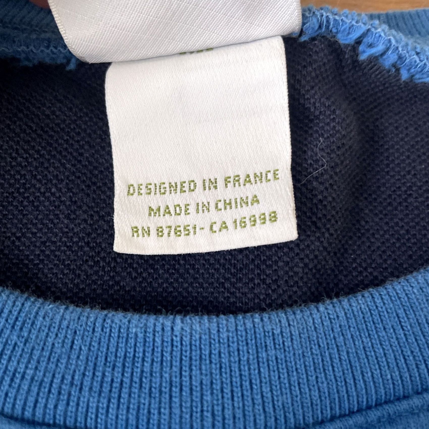 Lacoste Lacoste Blue Crewneck Sweatshirt Mens Size 6 Long Sleeve Pullover USA Flag Logo City Classic Hip Hop Outdoor Preppy USA Logo Pullover Sweatshirt Mens Size US S / EU 44-46 / 1 - 5 Thumbnail