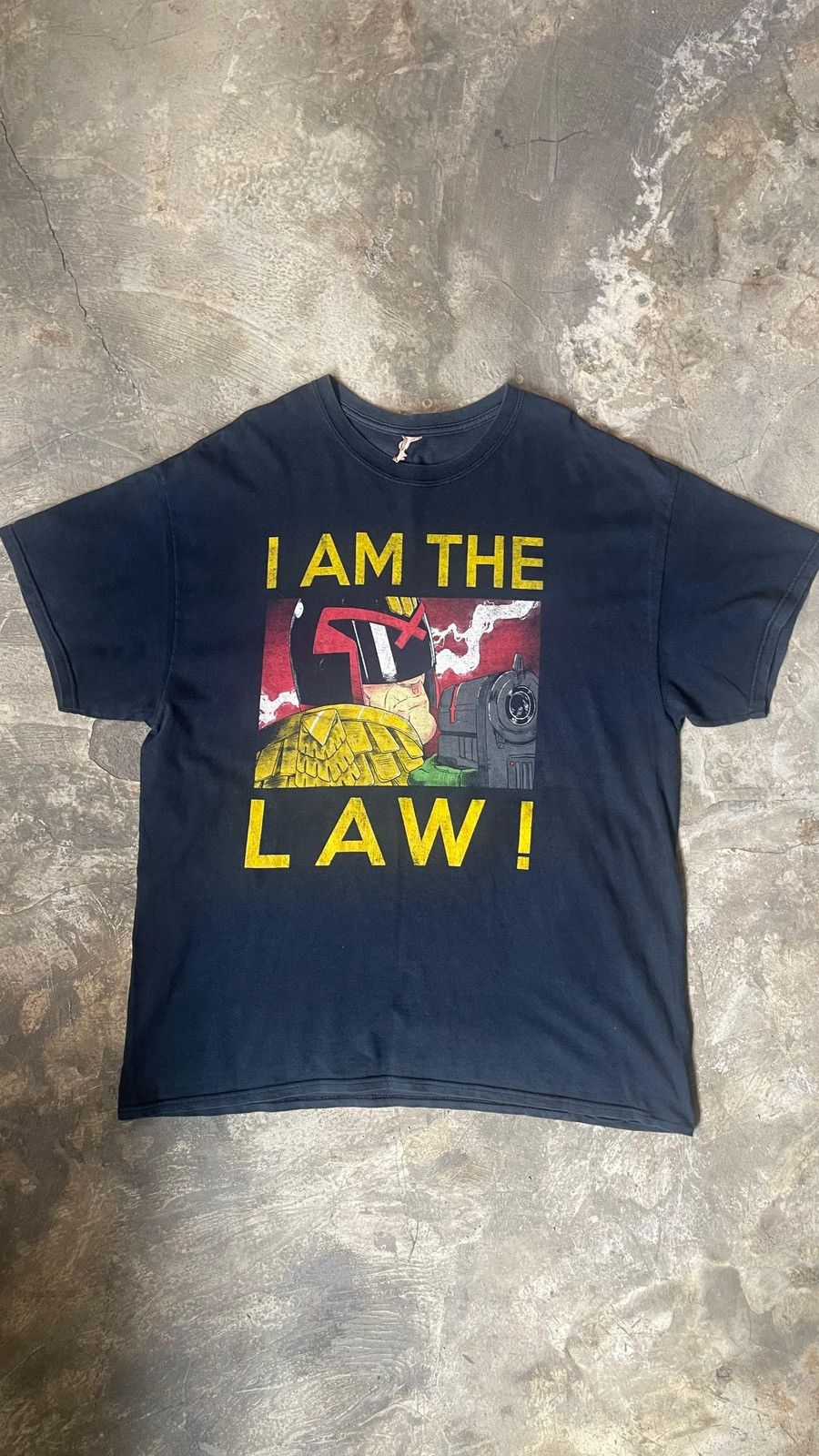 Vintage Judge Dreed “I Am The Law” Size US XL / EU 56 / 4 - 1 Thumbnail