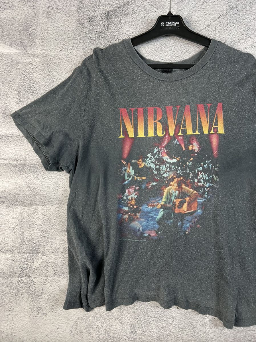 Band Tees Vintage Nirvana rock T-shirt Size US M / EU 48-50 / 2 - 4 Thumbnail