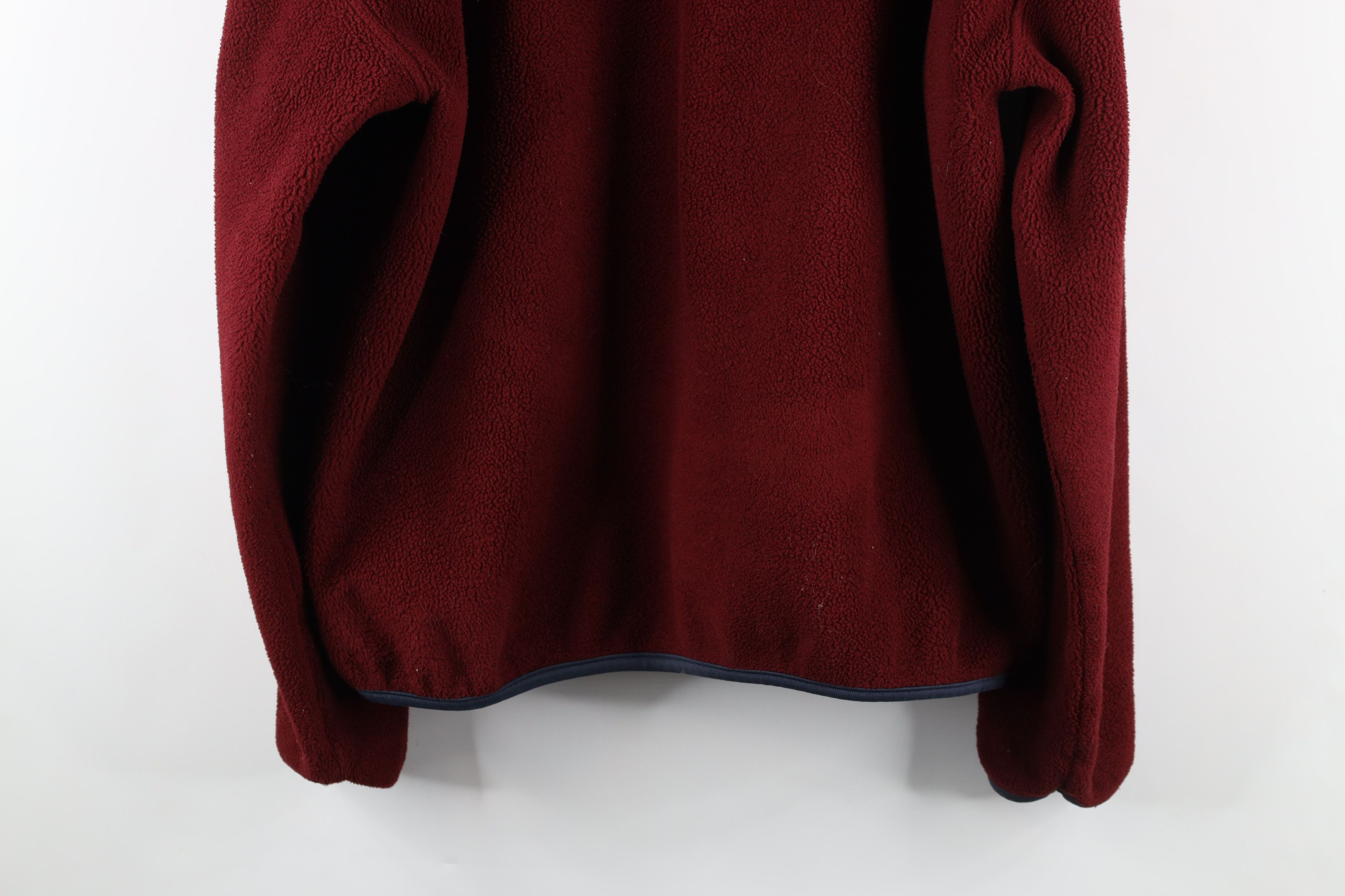 Russell Athletic Vintage 90s Russell Athletic Half Zip Fleece Hoodie Red USA Size US XL / EU 56 / 4 - 9 Thumbnail