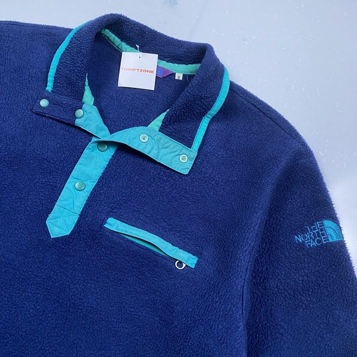 The North Face Vintage 90s The Northface Japan Fleece Crop Jacket Size M / US 6-8 / IT 42-44 - 2 Thumbnail