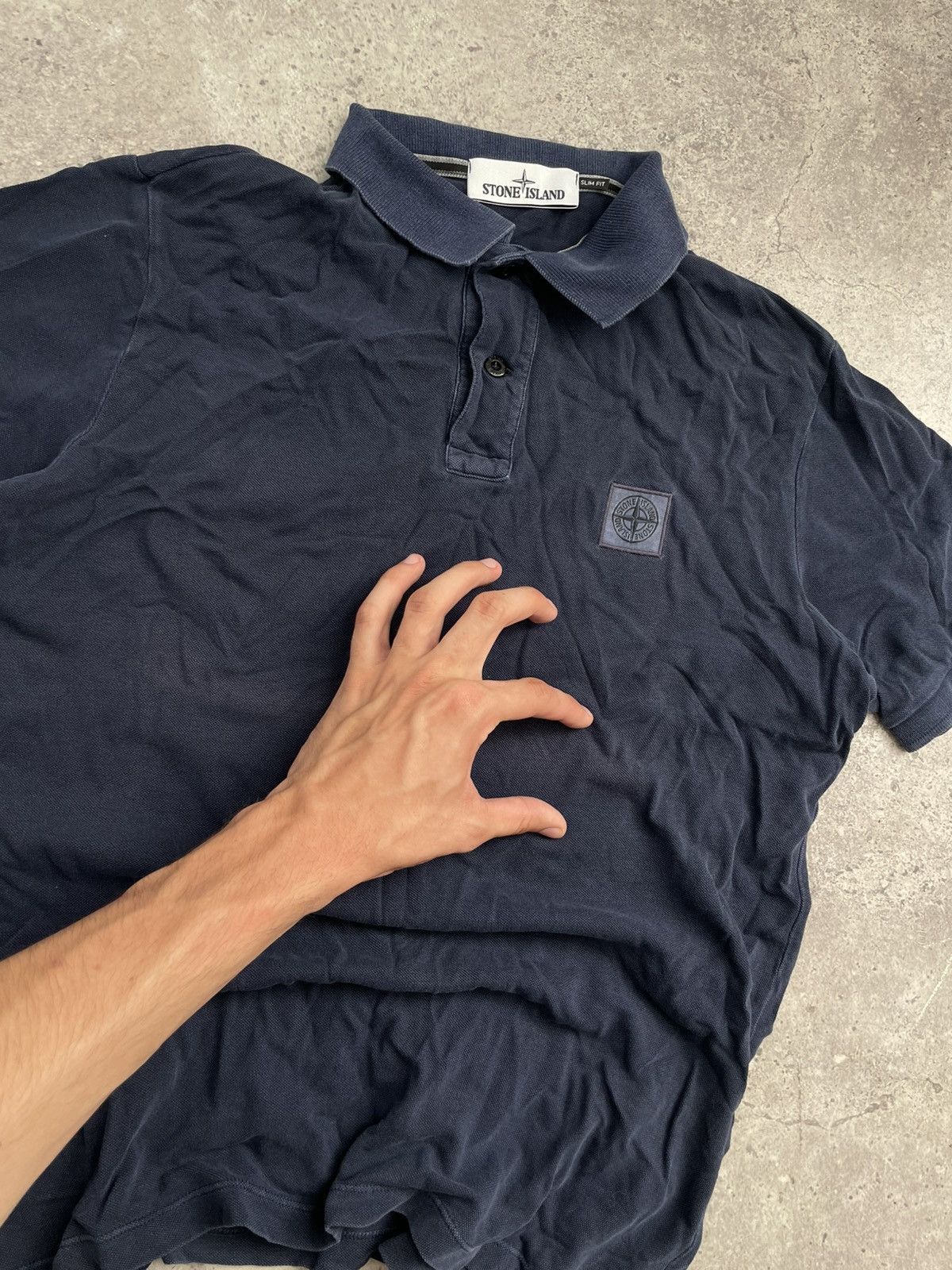 Stone Island Stone Island Polo Shirt Size US L / EU 52-54 / 3 - 6 Thumbnail