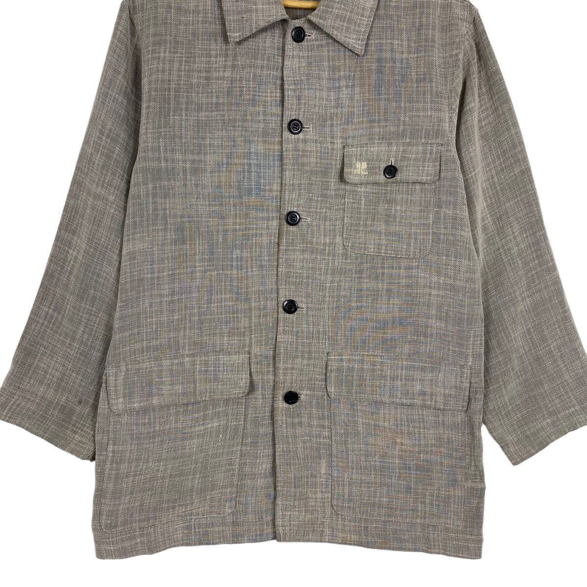 Andre Courreges × Courreges × Japanese Brand Courreges Homme Button Jacket Size US M / EU 48-50 / 2 - 5 Thumbnail