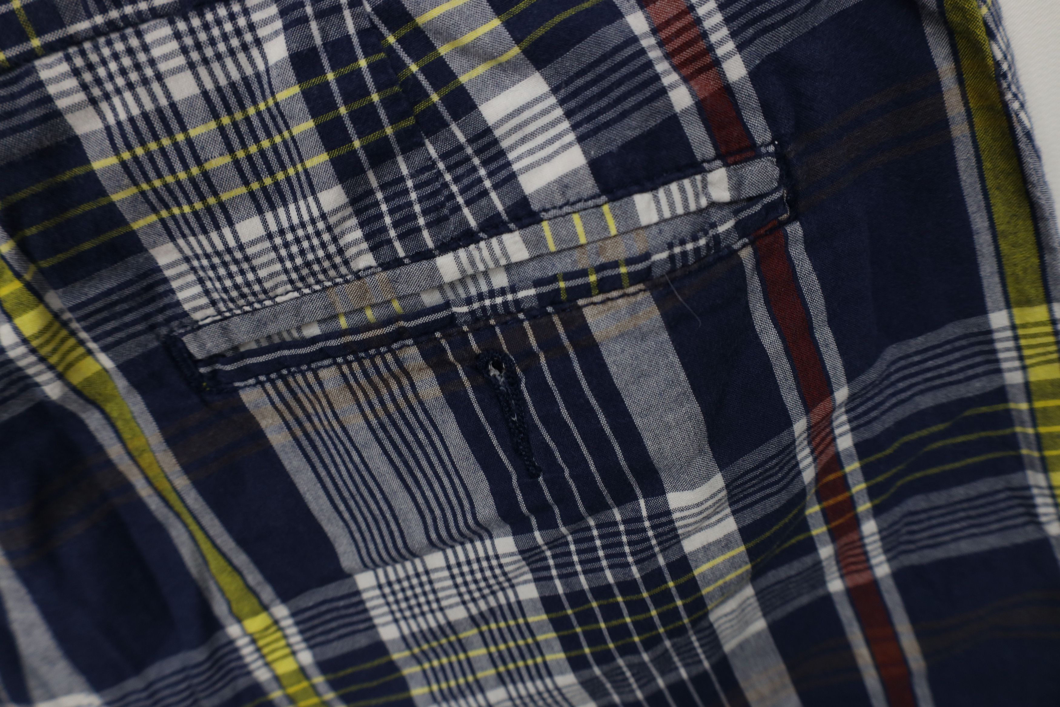 Ralph Lauren Vintage 90s Ralph Lauren Madras Plaid Chino Shorts Cotton Size US 30 / EU 46 - 12 Thumbnail