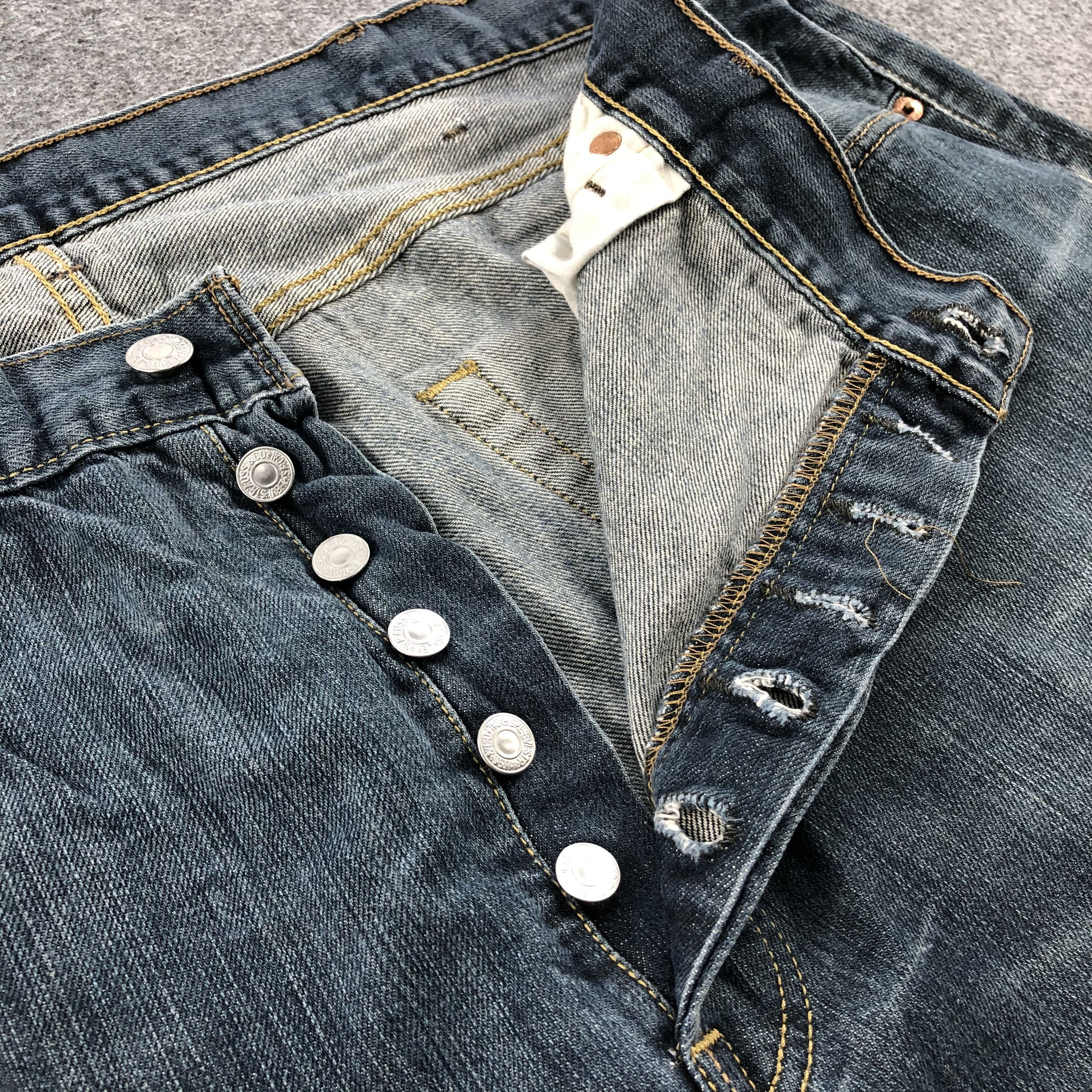 Levi's Vintage Levis 501 Jeans-JM1608 Size US 42 / EU 58 - 7 Thumbnail