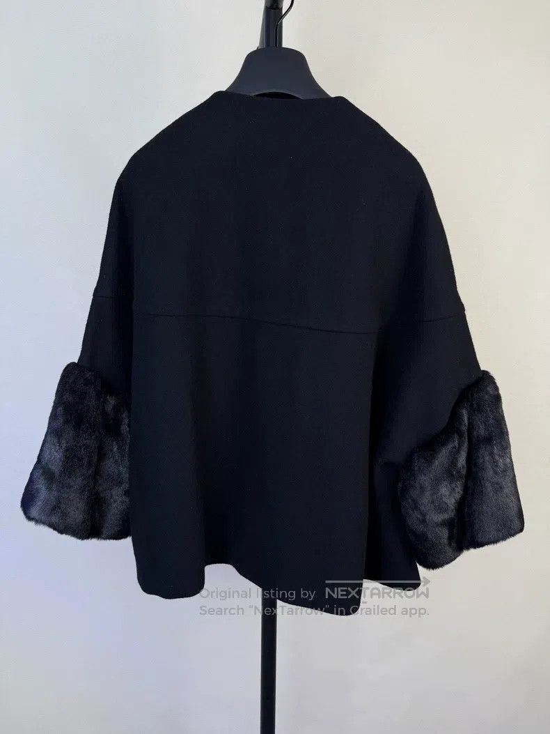 Dries Van Noten Dries Van Noten Wool Cape Coat Size US S / EU 44-46 / 1 - 6 Thumbnail