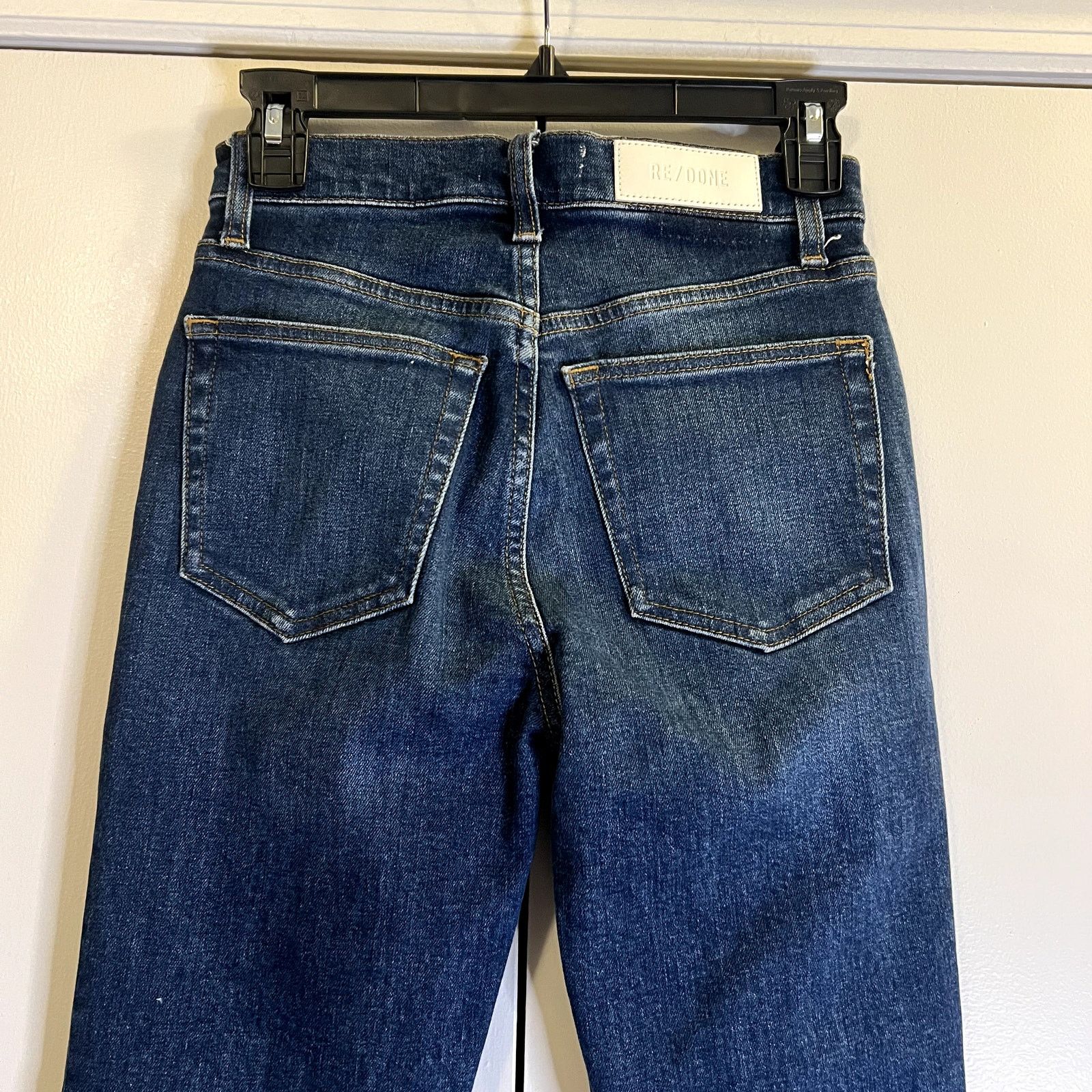 RE/DONE Re/done 70s cropped high rise jeans blue size 25 New Size 25" / US 0 / IT 36 - 5 Thumbnail