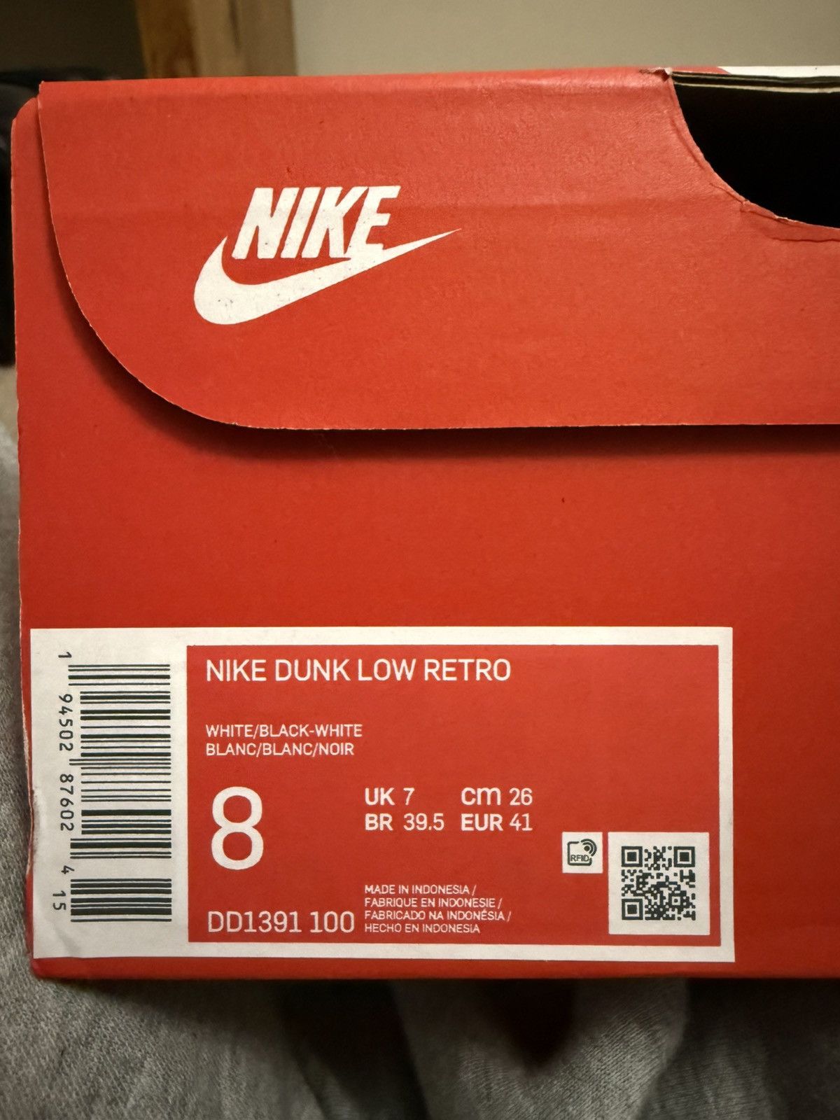Nike Nike Dunk Low Retro Dunks Size US 8 / EU 41 - 11 Thumbnail