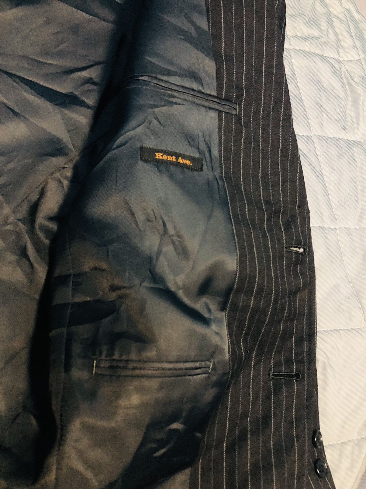 Japanese Brand Kent Ave Heavy Coat Buttoned (23) Size US L / EU 52-54 / 3 - 6 Thumbnail