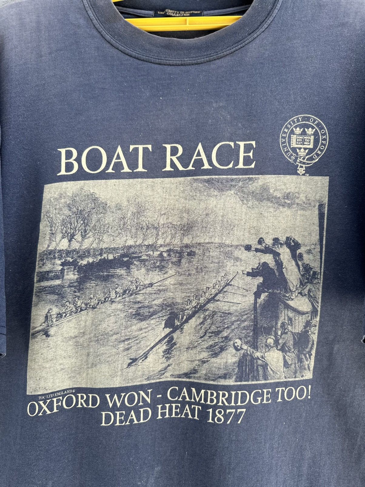 Grailed Thrashed Vintage University Of Oxford Toc Ltd England Grunge Size US L / EU 52-54 / 3 - 2 Thumbnail