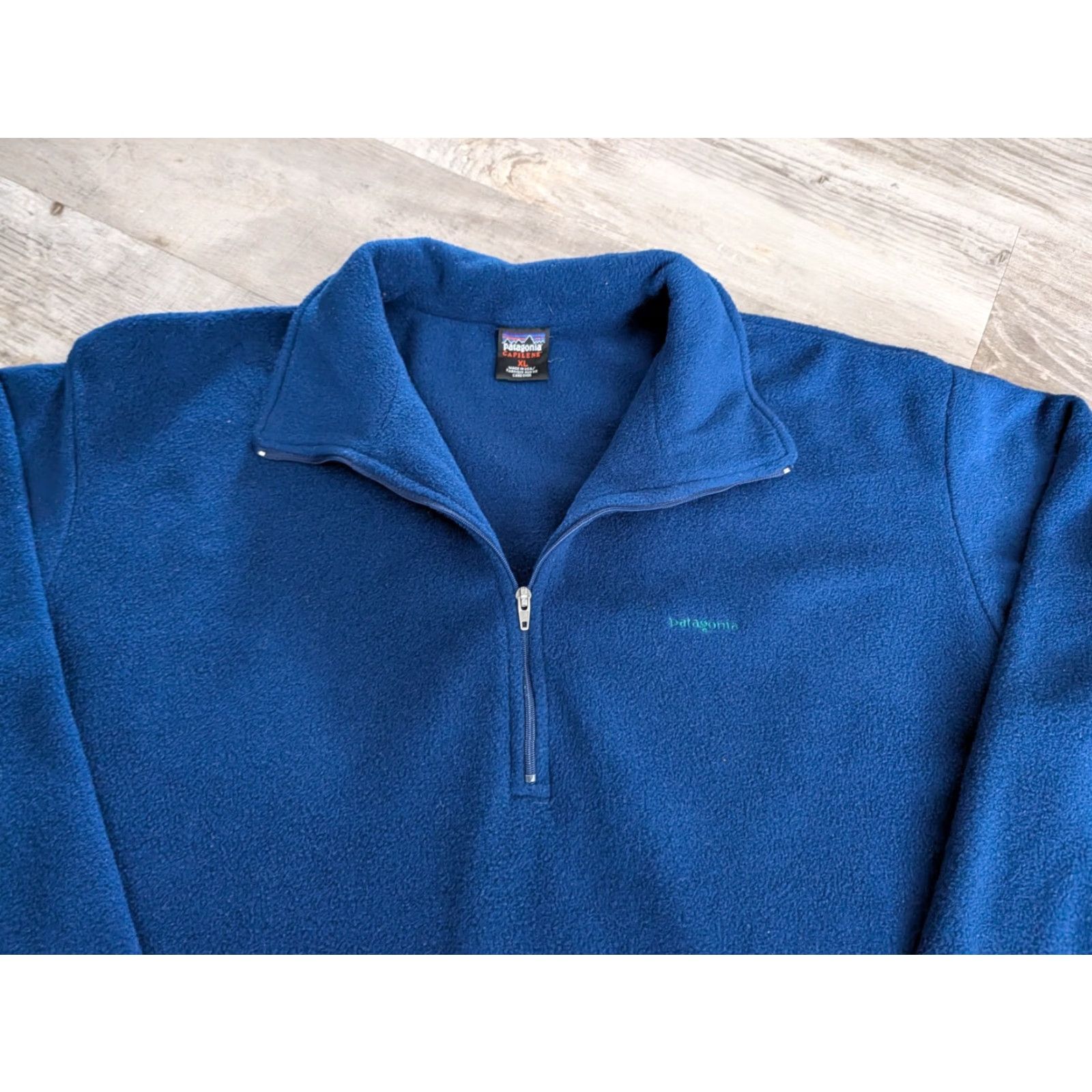 Patagonia Vintage Patagonia Pullover Sweater Jacket Mens XL Capilene Fleece USA Made 90s Size US XL / EU 56 / 4 - 4 Thumbnail