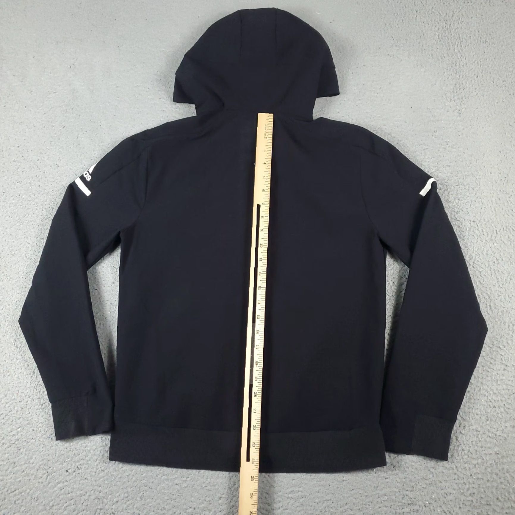 Adidas Adidas Hoodie Mens Size Small Black Full Zip Up Sweatshirt Size US S / EU 44-46 / 1 - 7 Thumbnail