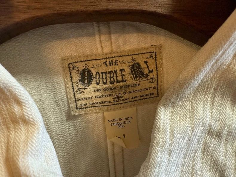RRL Ralph Lauren RRL Ralph Lauren Double RL 21 year old cotton linen HBT fi Size US M / EU 48-50 / 2 - 2 Thumbnail