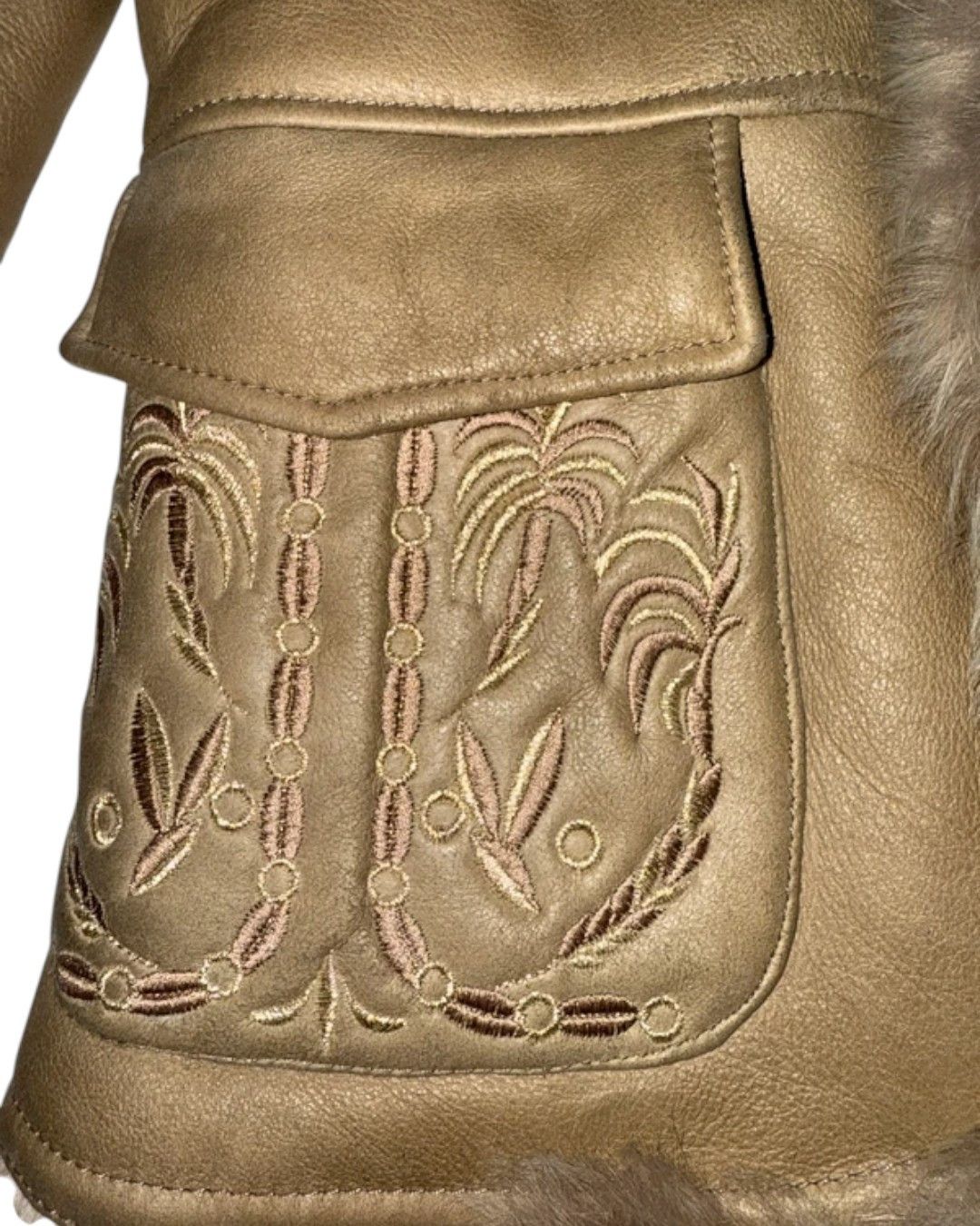 Roberto Cavalli MONGOLIAN LAMB FUR LEATHER JACKET Size M / US 6-8 / IT 42-44 - 3 Thumbnail