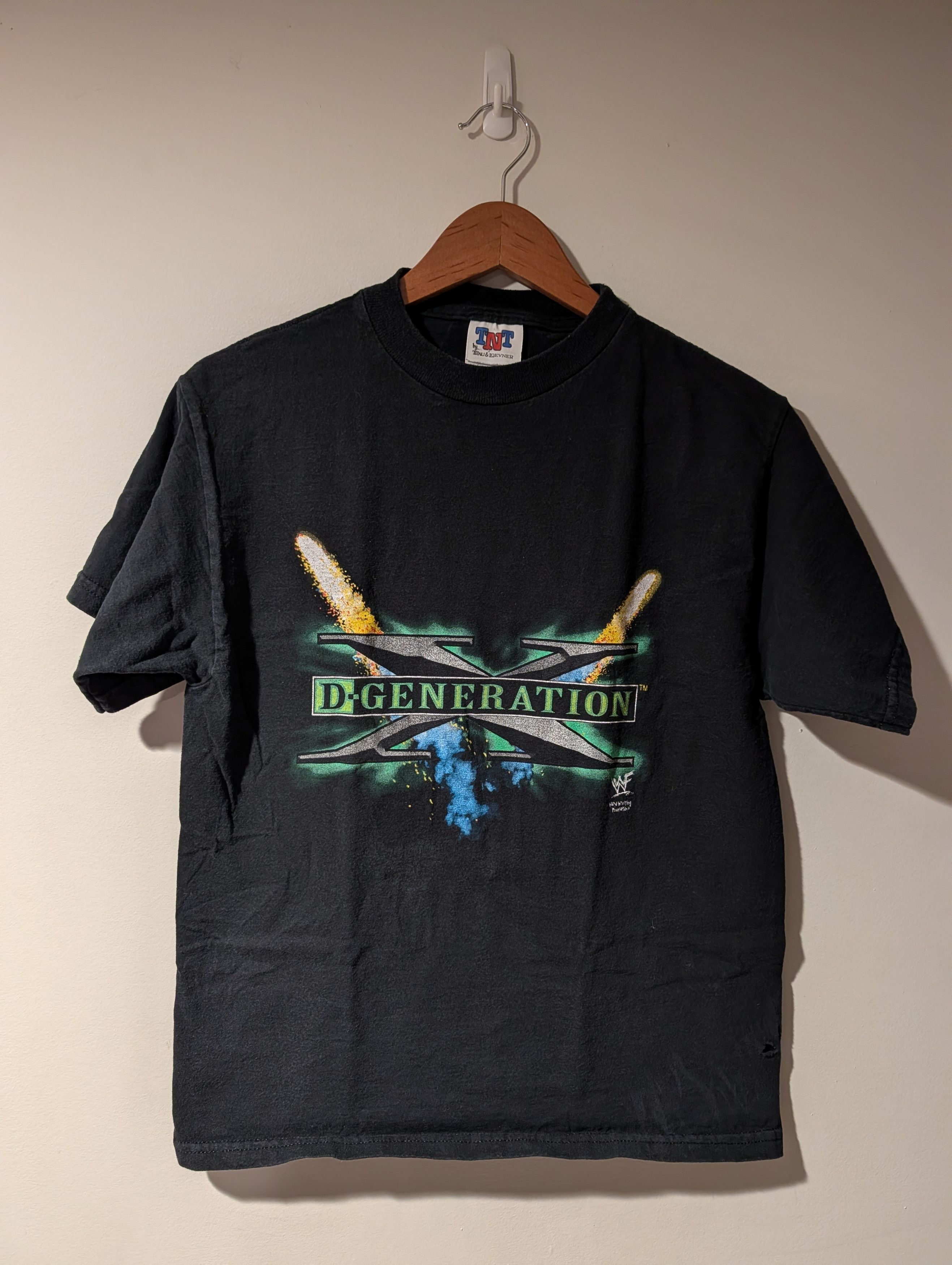 WWE Vintage 90s WWF D-Generation X T Shirt Youth L TNT Loevner Size US L / EU 52-54 / 3 - 1 Thumbnail