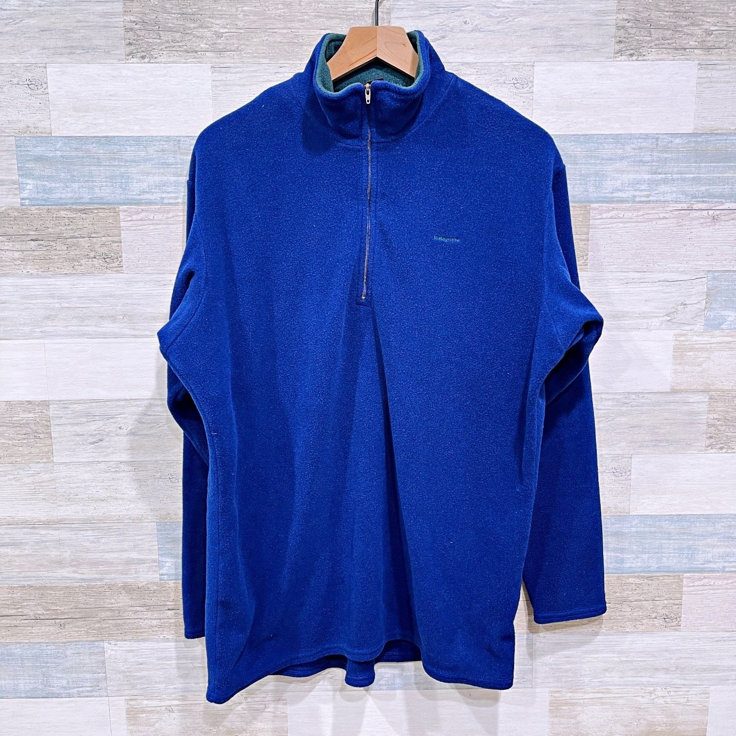 Patagonia Patagonia Capilene Vintage 1/4 Zip Fleece Blue USA Mens XL Size US XL / EU 56 / 4 - 1 Thumbnail