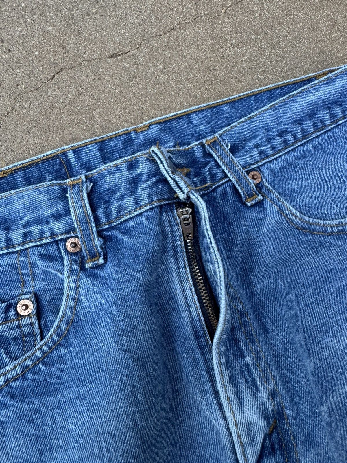 Levi's Vtg 90’s Levi’s 517 Red Tab Bootcut Flare Denim Jeans 32x30 Size US 32 / EU 48 - 5 Thumbnail