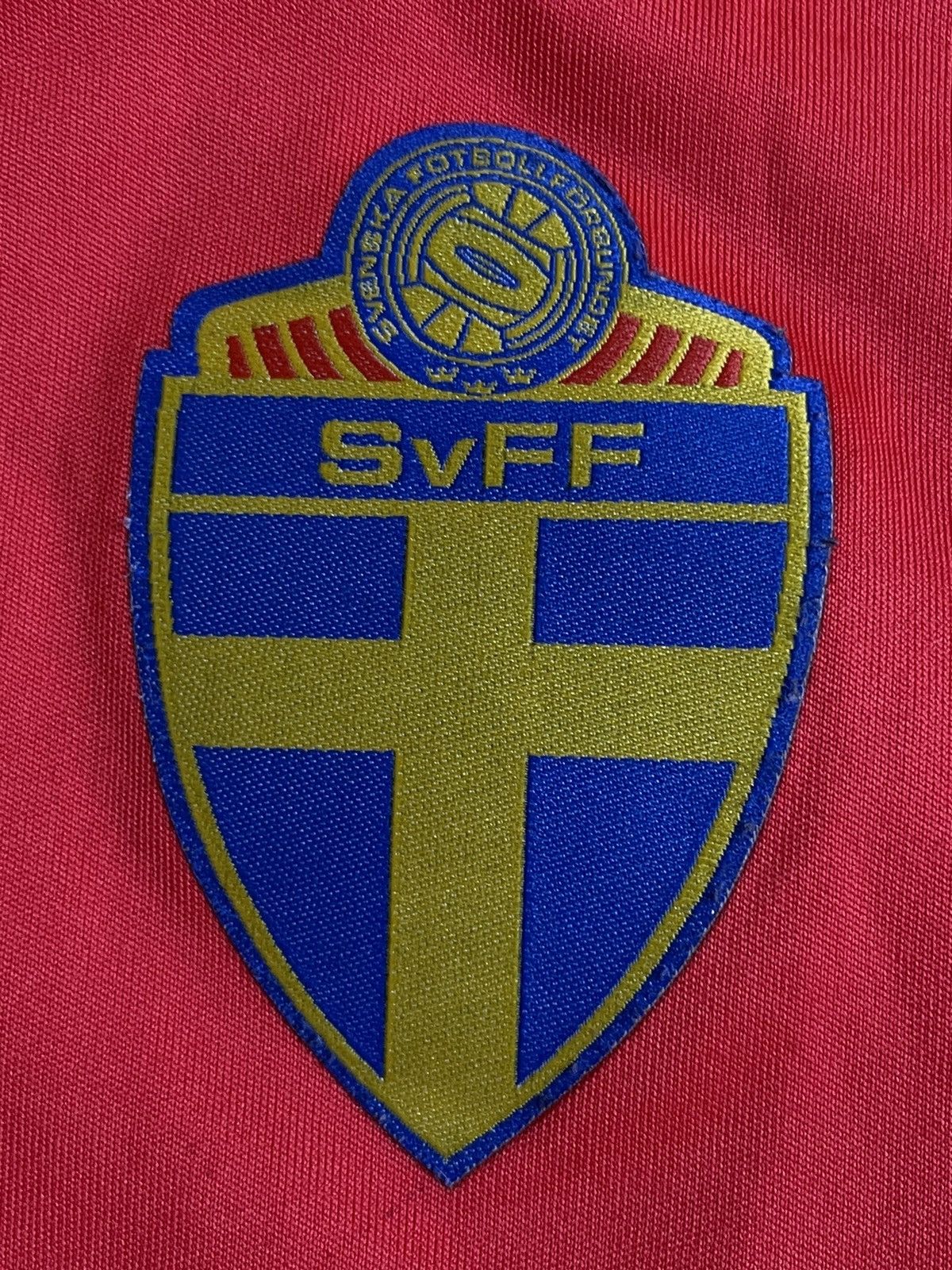 Adidas × Vintage Adidas Sweden 2013 Long Sleeve Football Shirt Jersey SvFF Size US L / EU 52-54 / 3 - 6 Thumbnail